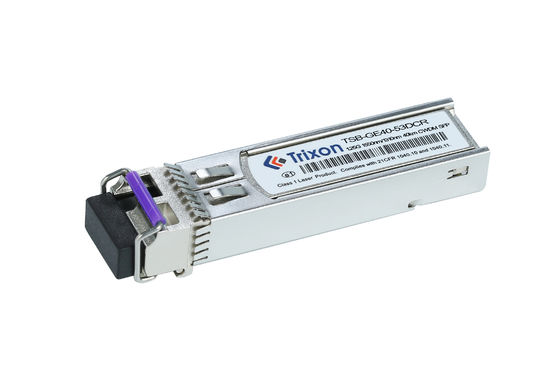 TSB-GE20-35DIR 1.25G SFP BIDI 20km Máy thu tại 1310nm/1550nm Độ dài sóng -40°C ~ +85°C SMF