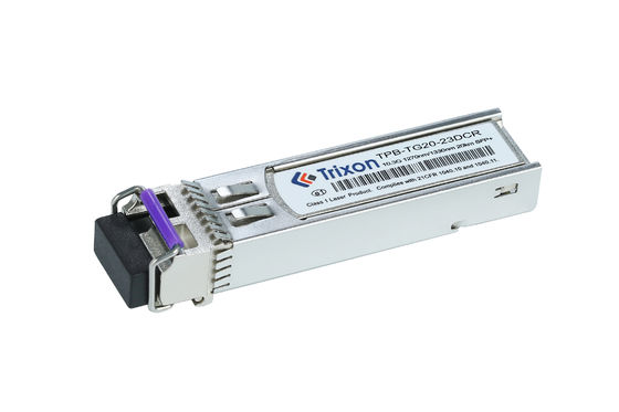 SFP-10BL23-10C BIDI 10G 20km TX1270nm,RX1310nmLC Connector SFP+ Transceiver Module -5~70°C Phạm vi nhiệt độ