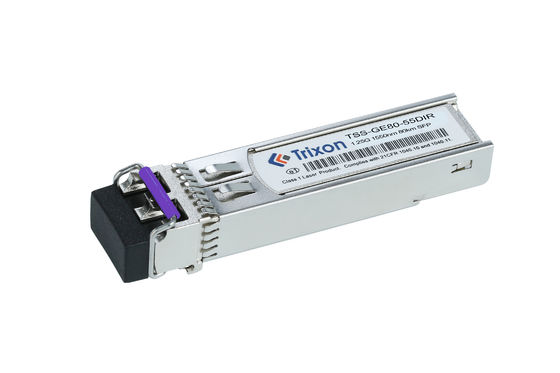 1.25g SFP Transceiver Module 80km 1550nm DDM Hot Pluggable công nghiệp