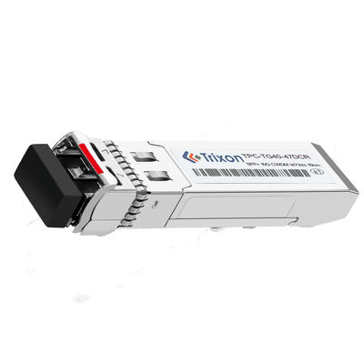 TPC-TG40-27~61DCR 10G SFP + CWDM 40km Transceiver Module 1271nm~1611nm 0 °C ~ + 70 °C,